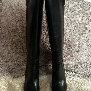 Michael Kors Black Over the Knee Boots